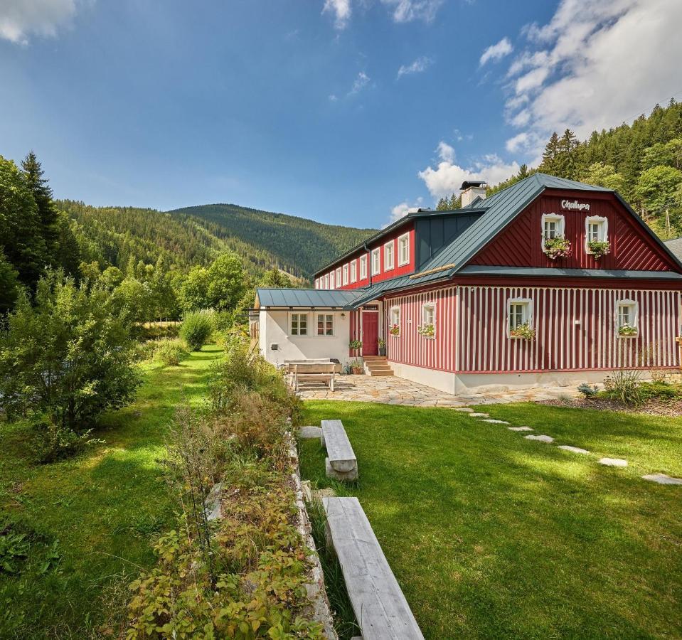 Apartmany Challupa Горни-Маршов Экстерьер фото